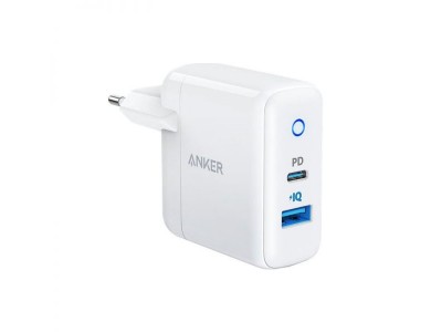 Anker PowerPort PD+ 2 Φορτιστής πρίζας 2-θυρών 35W με Power Delivery και GaN - A2636321 - ΑΝΟΙΓΜΕΝΗ ΣΥΣΚΕΥΑΣΙΑ