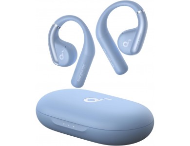 Anker Soundcore AeroFit Bluetooth 5.3 Ακουστικά Open-Ear με BassUp, IPX7 & APP, Blue/Grey