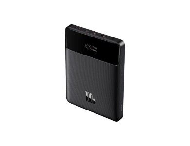 Baseus Blade Power Bank 20000mAh 100W με 2 Θύρες USB-A & 2 Θύρες USB-C Power Delivery / Quick Charge 3.0, Black