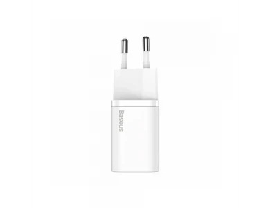 Baseus Super Si Φορτιστής 30W PPS, PD3.0, QC3.0 με Θύρα USB-C, White