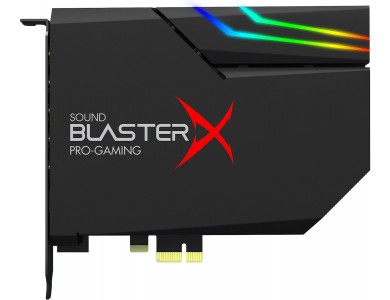 Creative Sound BlasterX AE-5 Plus Εξωτερική Κάρτα Ήχου 7.1 με USB-C, Υποστήριξη Hi-res Audio & DAC