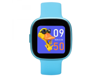 Garett Kids Fit, Παιδικό Ultra-thin Smartwatch με Οθόνη 1.4", 6 Παιχνίδια, Activity & Heart Rate Monitor, Blue