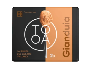 Gianduia TooA Gelato με Κακάο Domori, από 100% Φυσικά Συστατικά, Χωρίς Συντηρητικά & Γλουτένη (Σετ των 2 Pods)