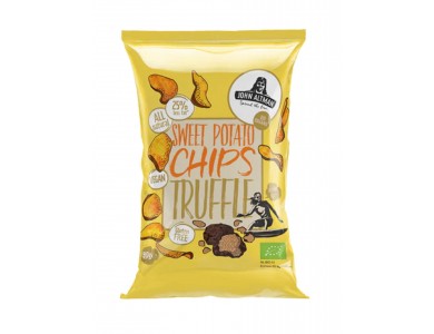 John Altman Sweet Potato Chips Truffle, Organic Truffle Sweet Potato Chips 90g