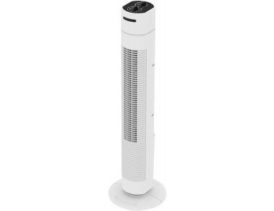 Emerio Fan / Tower without Blades 78cm with Timer, White