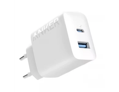 Anker 312 Φορτιστής πρίζας 20W Type-C με PD & PIQ3.0, White