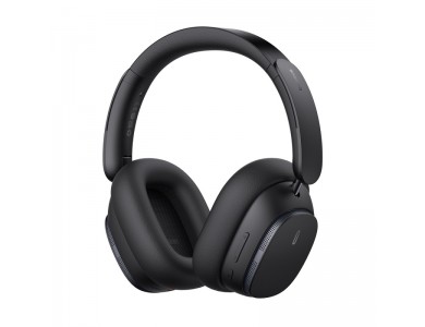 Baseus Bowie H1 Pro ANC Bluetooth 5.3 Ακουστικά, Spatial Acoustics, Hi-Res Audio & LHDC Certified, 80Η Playtime, Cluster Black