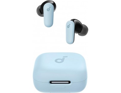 Anker P30i In-ear Bluetooth Headphones IP54, with Smart NC, 2-in-1 Case/Stand & Battery Life up to 10 Hours, Blue