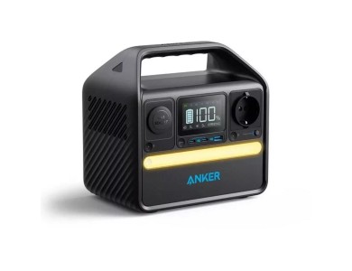 Anker 522 PowerHouse Portable Power Station, Portable Power Station, 300 W/299 Wh, 220 AC, 60W USB-C PD