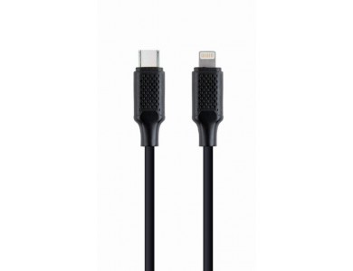 Cablexpert USB-C σε Lightning καλώδιο 1.5μ. για Apple iPhone / iPad / iPod MFi, Black