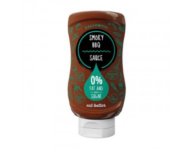 Callowfit Sauce Smocky BBQ Sauce with 0 Sugar & 0 Fat, 300ml