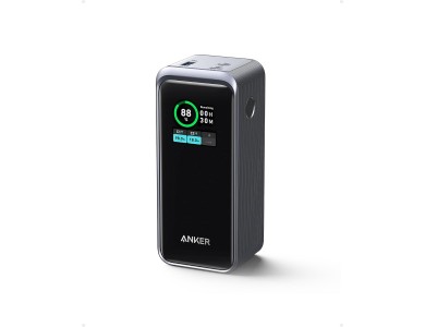 Anker Prime 20000 200W PD USB-C Power Bank 20,000mAh with Smart Digital Display & Power Delivery, Black - Open Package