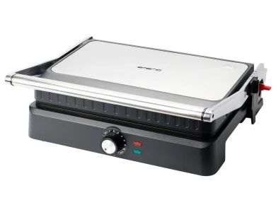 Emerio Contact Grill XL, Τοστιέρα Γκριλιέρα 2200W με Επιφάνεια Ψησίματος 34x24cm & Αντικολλητικές Επιφάνειες BPA free