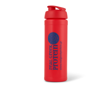 Real Greek Protein Shaker πρωτεΐνης 750ml, Red