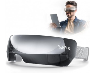 Renpho Eyeris View Smart Eye Massager with Vision Window, Συσκευή Μασάζ Ματιών & Προσώπου, Ρυθμιζόμενη Θερμοκρασία & Πίεση