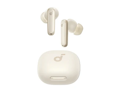 Anker Soundcore P40i ANC Bluetooth 5.3 Ακουστικά TWS με AI-Enhanced Calls, Active Noise Cancelling & App, Oat White