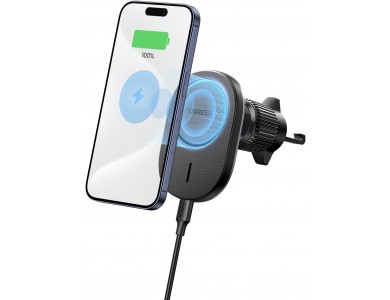 Ugreen Magnetic Car Phone Mount, Βάση Αυτοκινήτου αεραγωγού συμβατή με MagSafe για iPhone 15 / 14 Series