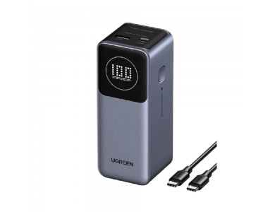 Ugreen Nexode Power Bank 12000mAh, 100W με Θύρα USB-A και 1 Θύρα USB-C Power Delivery / Quick Charge 3.0 & LCD Digital Display