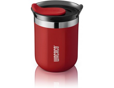 Wacaco Octaroma Classico Travel Mug, Ποτήρι Θερμός 180ml, Carmine Red