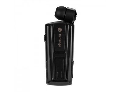 iXchange UA31 In-ear Bluetooth 5.3 Handsfree Shoulder Headphone, Retractable, Black