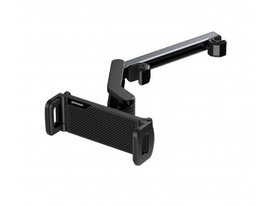 Joyroom JR-ZS203 Tablet Holder for Car Headrest, Βάση Κινητού και Tablet Αυτοκινήτου με Βραχίονα & Ρυθμιζόμενα Άγκιστρα, Black